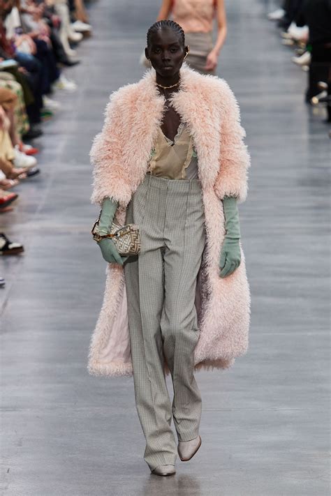 fendi fur vogue|fendi 2022 fashion show.